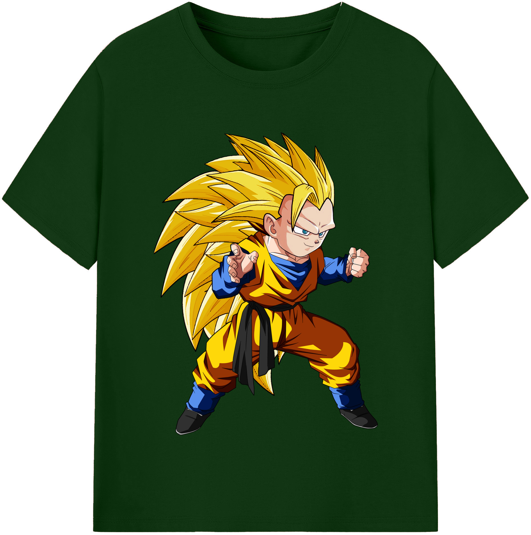 （画像用） ドラゴンボール ベジータ四世（Bejīta Yonsei）DRAGON BALL Vegeta IV 綿100％半袖Tシャツ（フロントプリント）